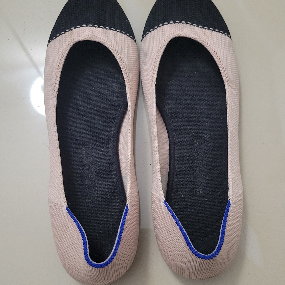 Square Tuxedo Rothy's Flats